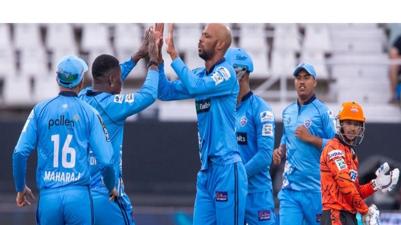 Parsons' all-round show, Brevis' blitz take Capitals to SA20 final