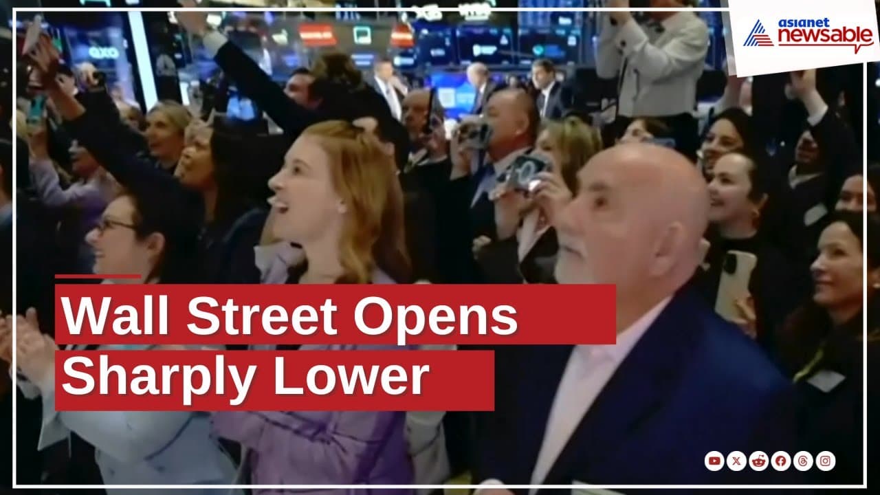 Wall Street Opens Sharply Lower After Global Stocks Hit Low Amid Trump ...