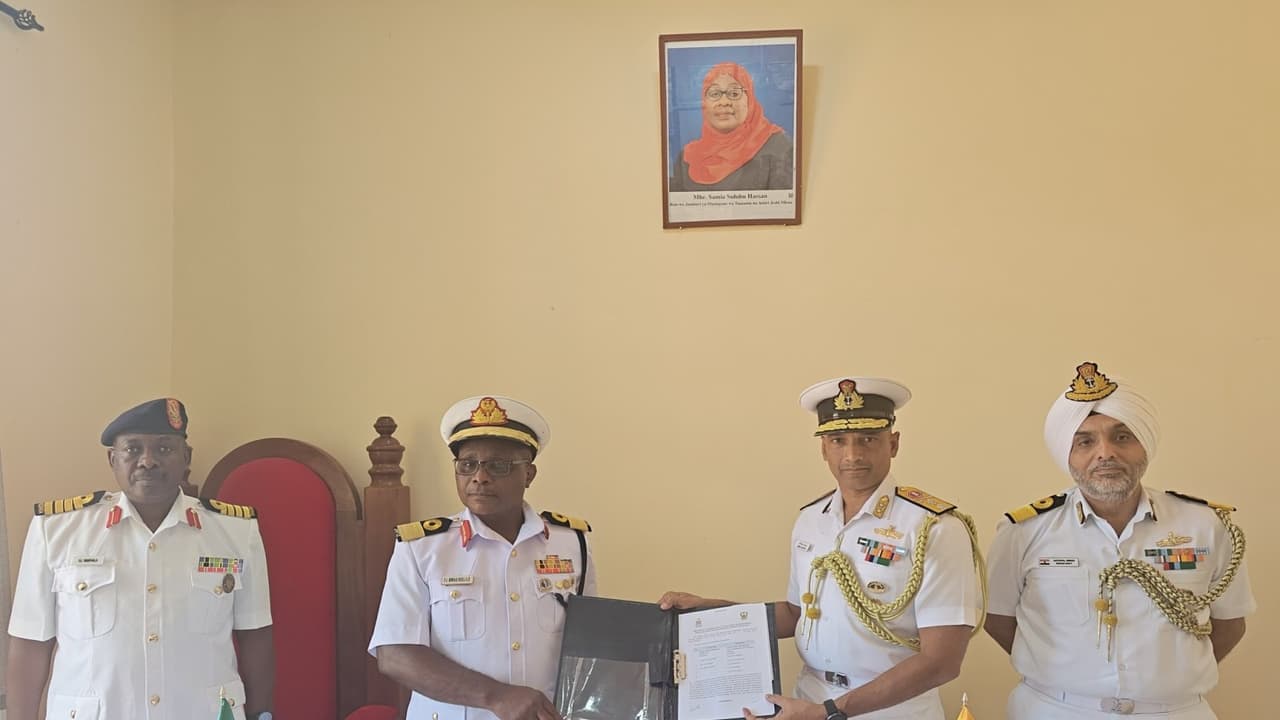 Indian Navy, Tanzania successfully conclude maiden edition of Staff Talks