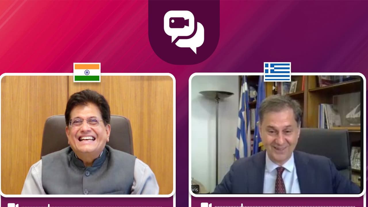 Piyush Goyal discusses deepening ties with Greece and Norway partners