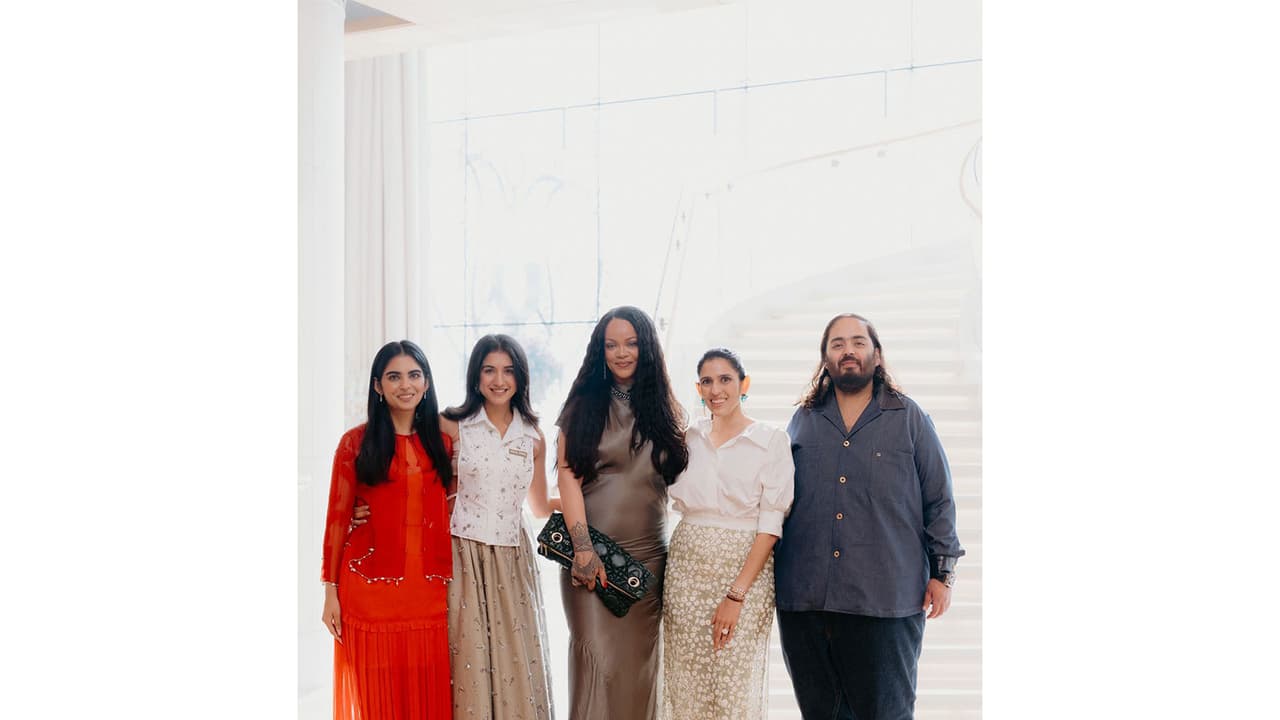 Rihanna hosted by Ambanis for luncheon amid Fenty Beauty India launch