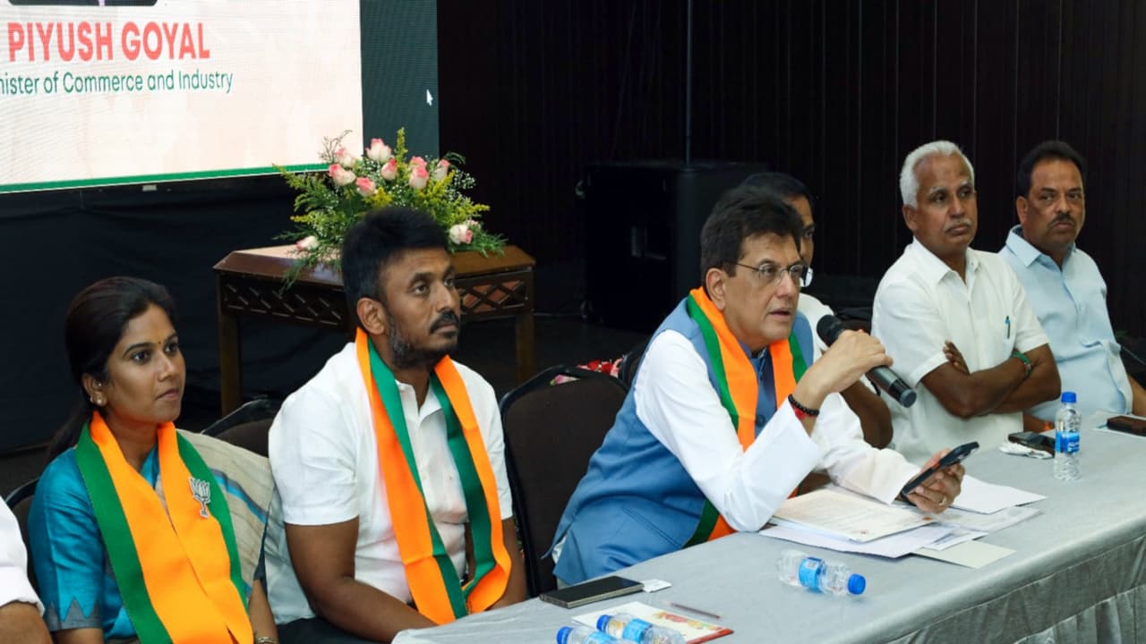 Piyush Goyal attacks Udhayanidhi Stalin over Tamil culture remarks