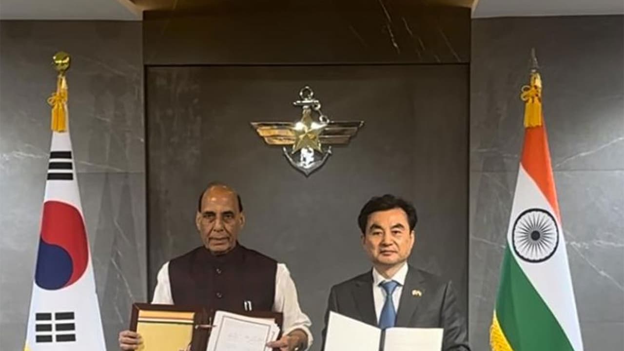 India, South Korea sign landmark MoU on defence, cyber cooperation