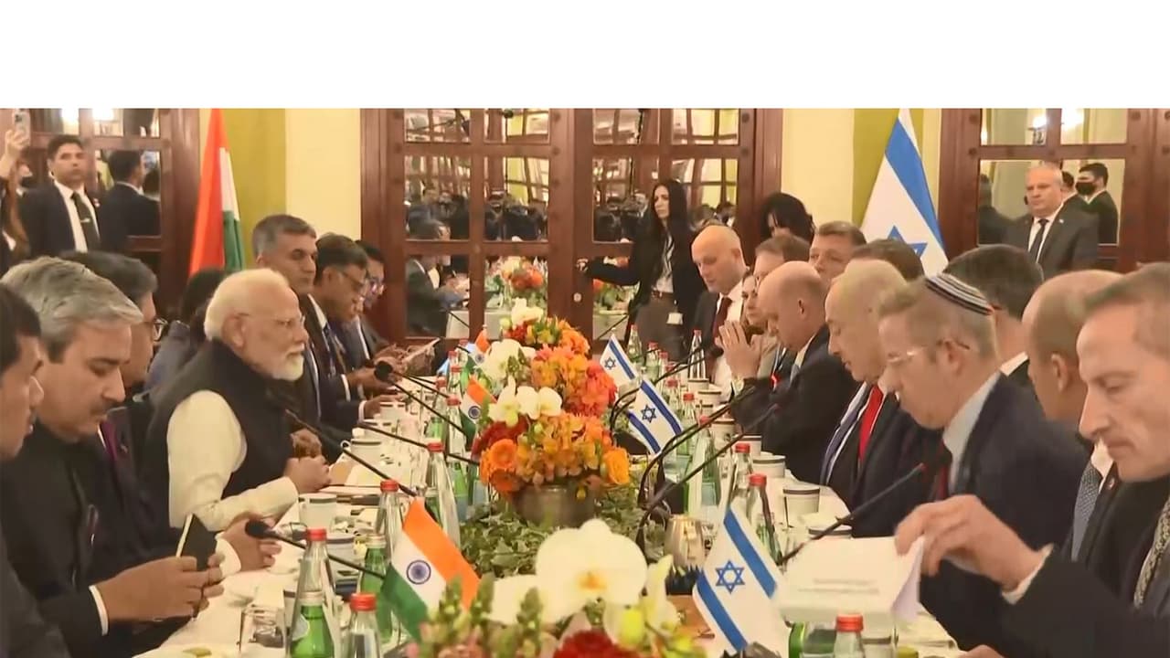 India-Israel ties deepen with PM Modi's high-level talks in Jerusalem