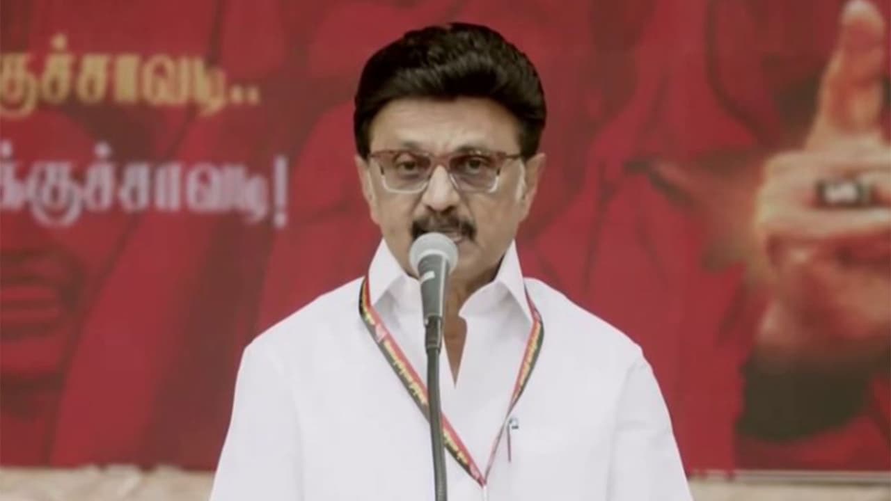Stalin slams BJP's 'Hindi imposition' via 'one language, 3 scripts ...
