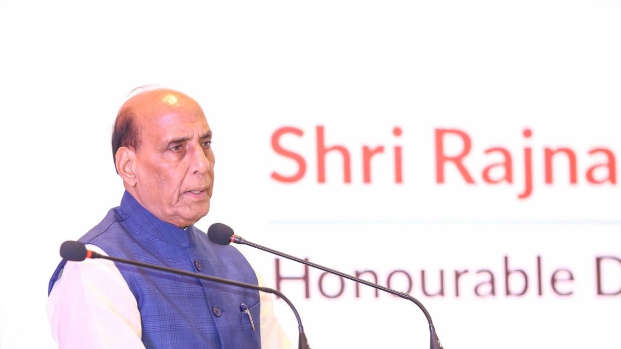 Rajnath Singh stresses indigenous tech amid evolving nature of warfare