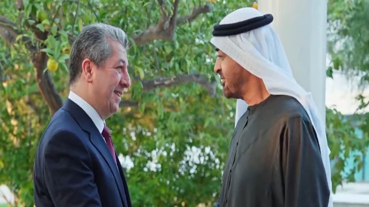 UAE President meets Kurdistan PM to discuss bilateral ties, cooperation