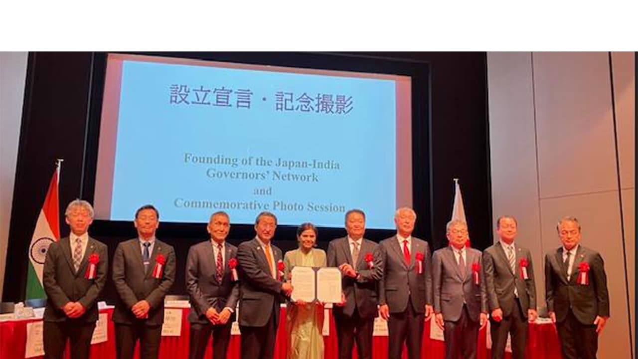 Japan-India Governors' Network launched to boost ties and exchange