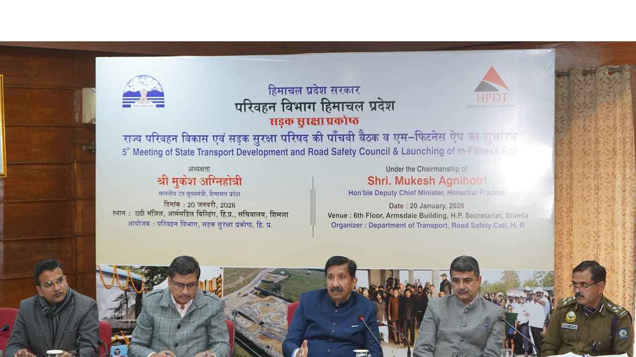 HP govt boosts road safety efforts, transport revenue hits Rs 2,600cr