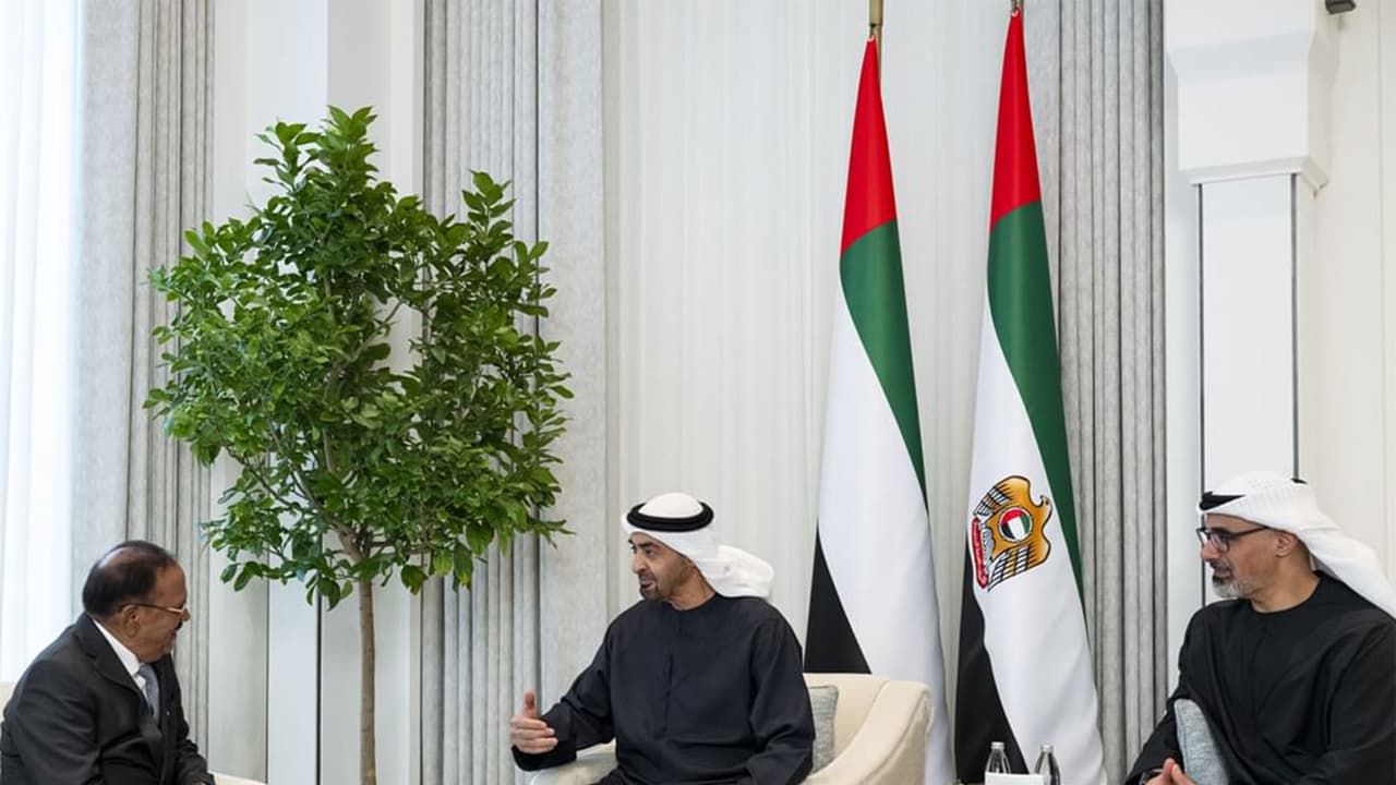 NSA Ajit Doval meets UAE President, discusses strategic partnership
