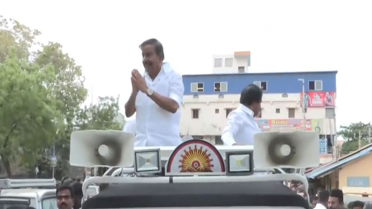 TN polls: DMK's KN Nehru campaigns in Trichy, highlights development