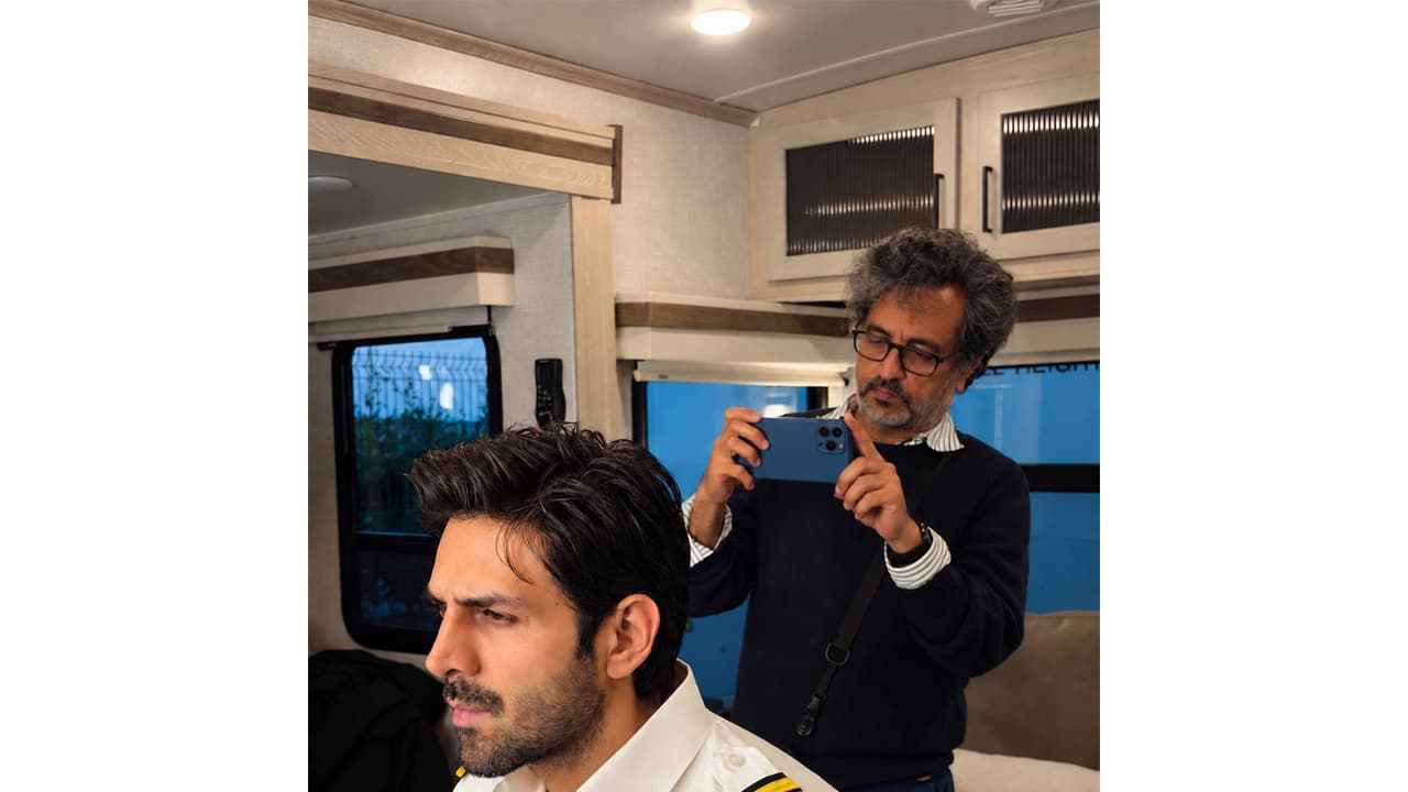 Kartik Aaryan unveils his first look for upcoming film 'Captain India'