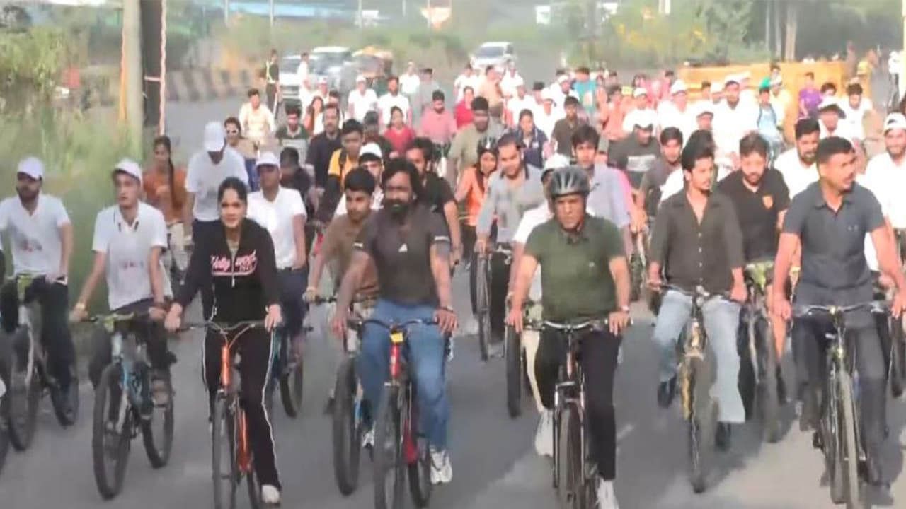 Healthy society builds prosperous nation: Mandaviya on Fit India cycling