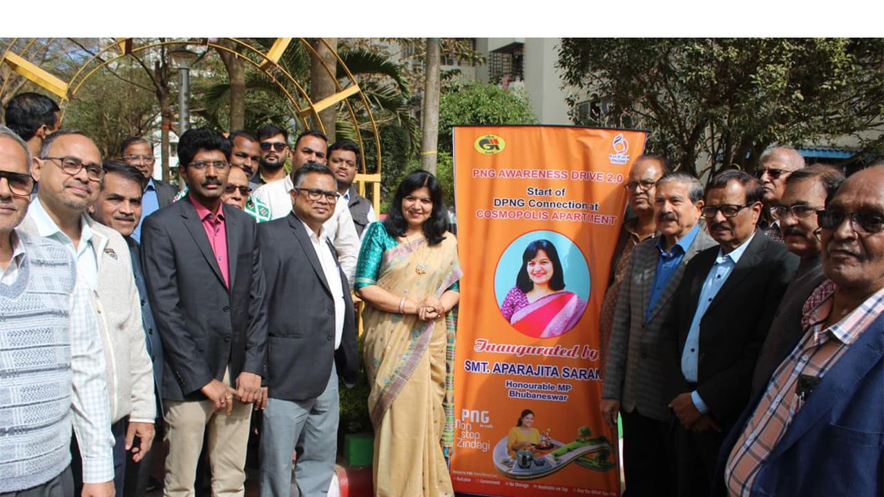 GAIL expands PNG network to two residential societies in Bhubaneswar