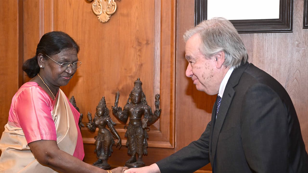 President Murmu welcomes UN's AI panel, Guterres lauds India's role