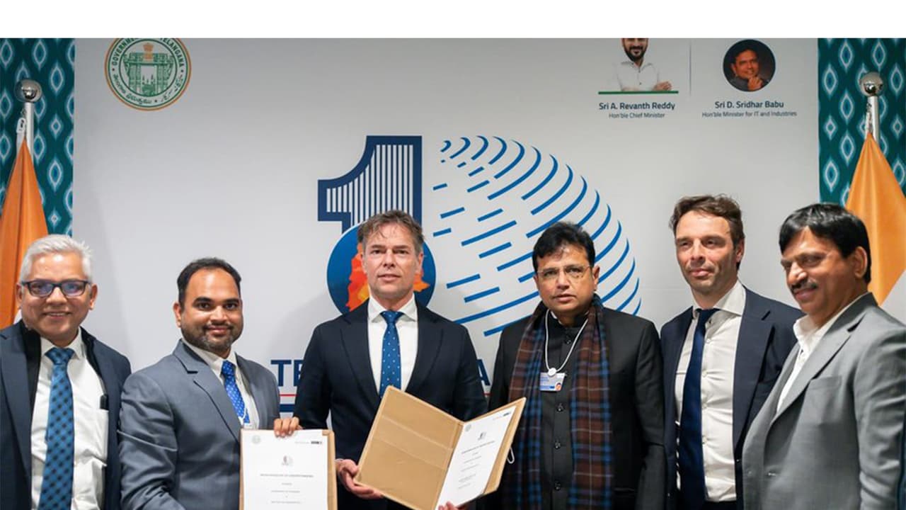 WEF 2026: UPC Volt to invest Rs 5,000 crore in Telangana AI hub