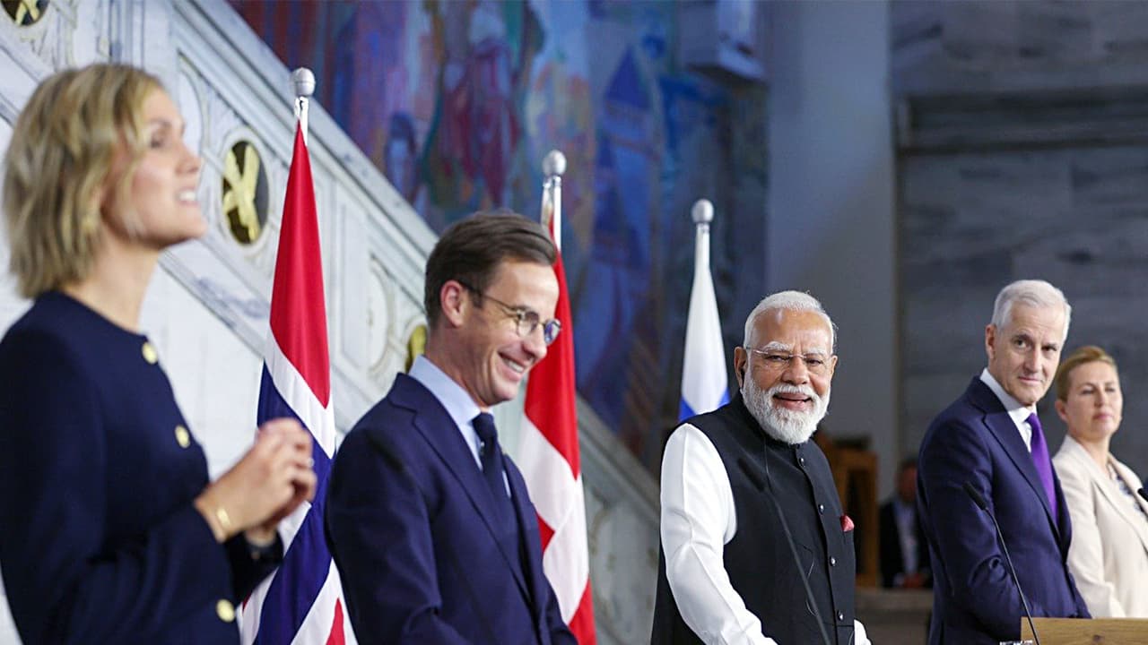 India-Nordic Summit: Leaders focus on economic growth, WTO's role