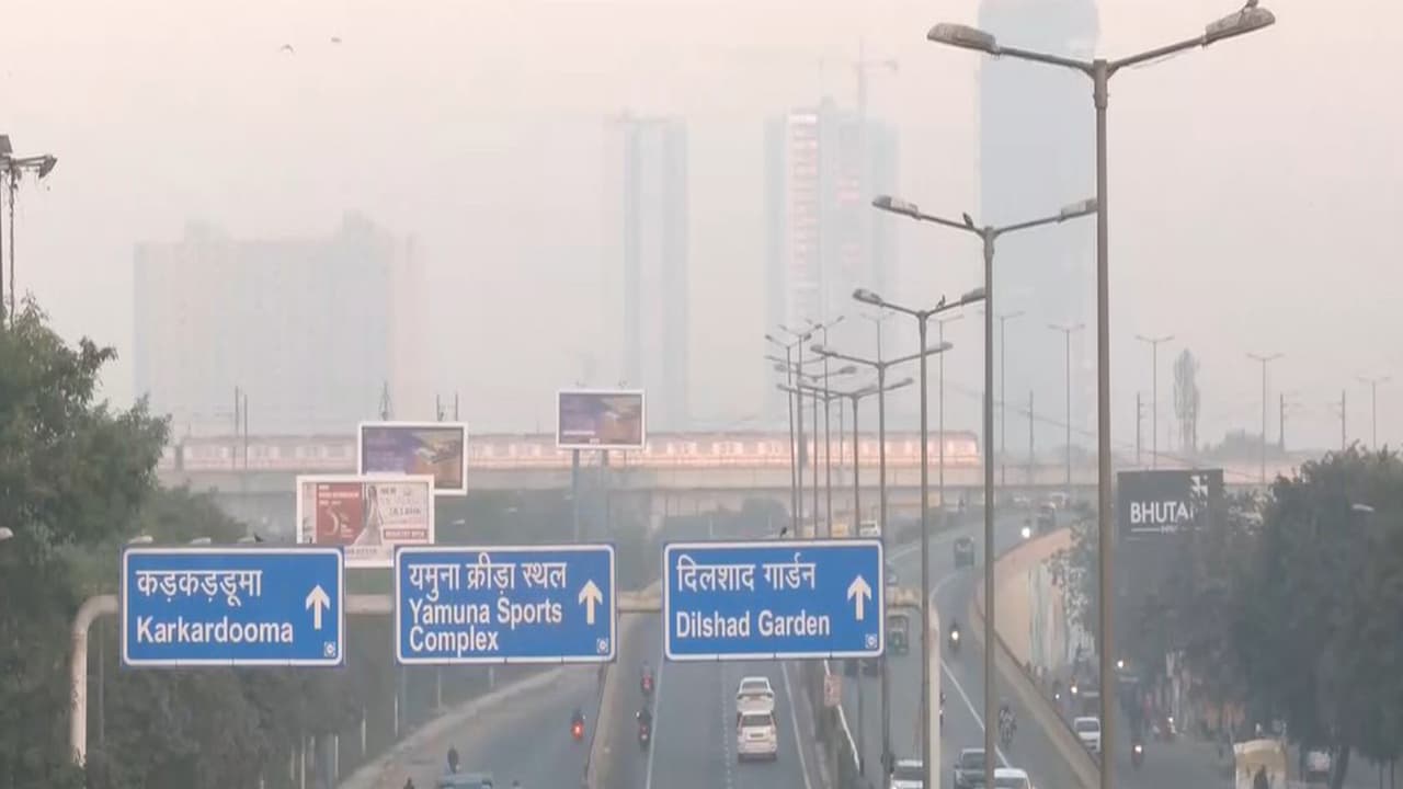 Delhi's air quality improves to 'poor', but thick smog persists