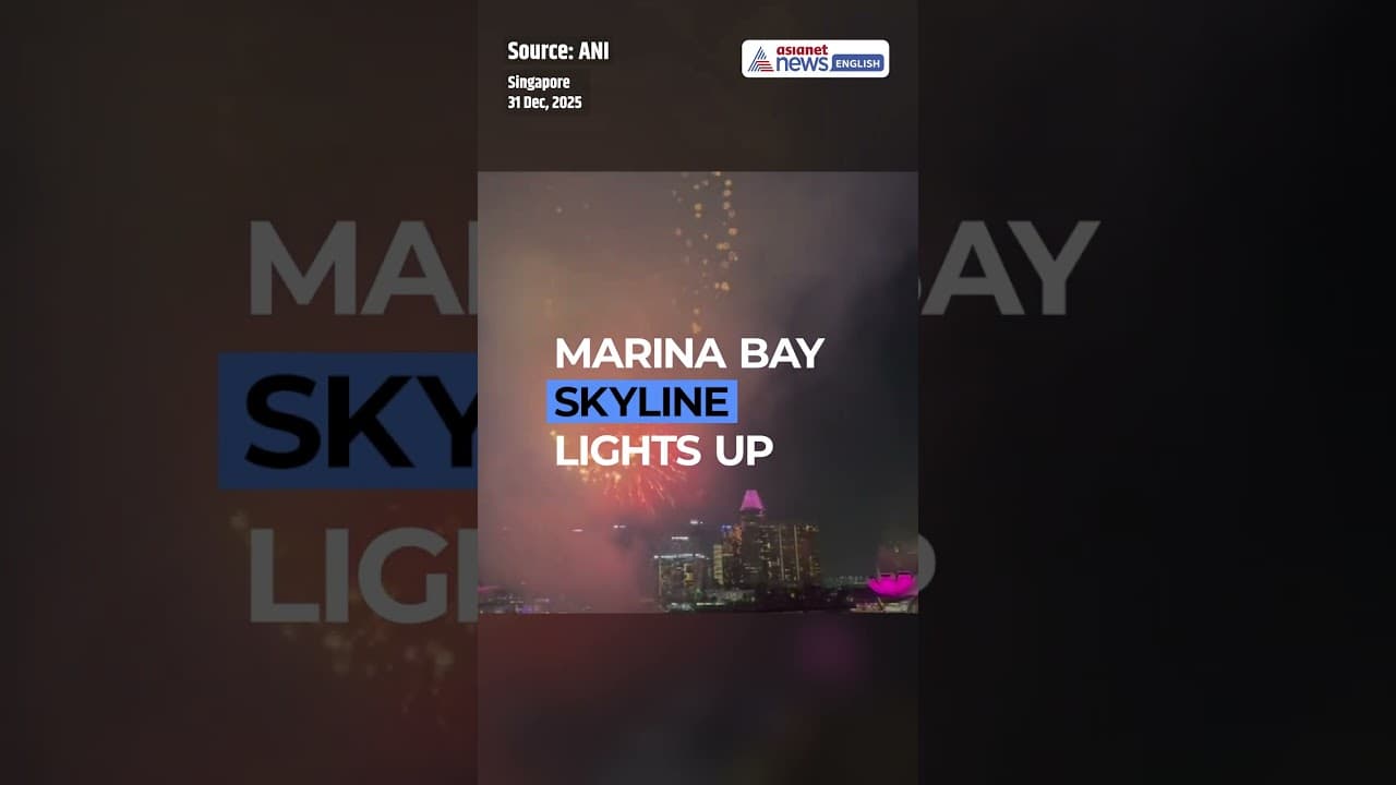 Singapore Ushers in 2026 with Spectacular Fireworks Extravaganza at Marina Bay!