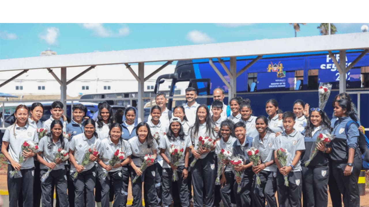 Indian women's team lands in Nairobi for FIFA Series 2026 Kenya