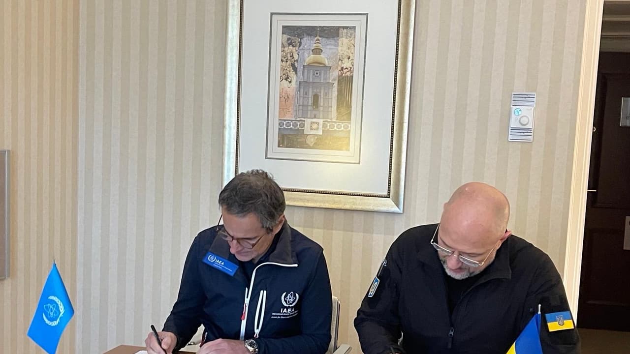 IAEA, Ukraine sign deal to reconstruct energy sector post-invasion