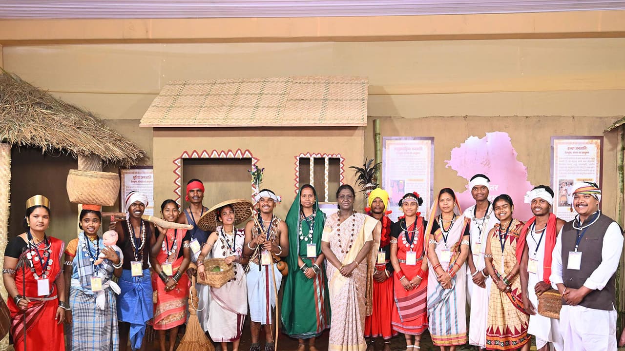 President Murmu inaugurates Bastar Pandum, lauds end to Maoist terror