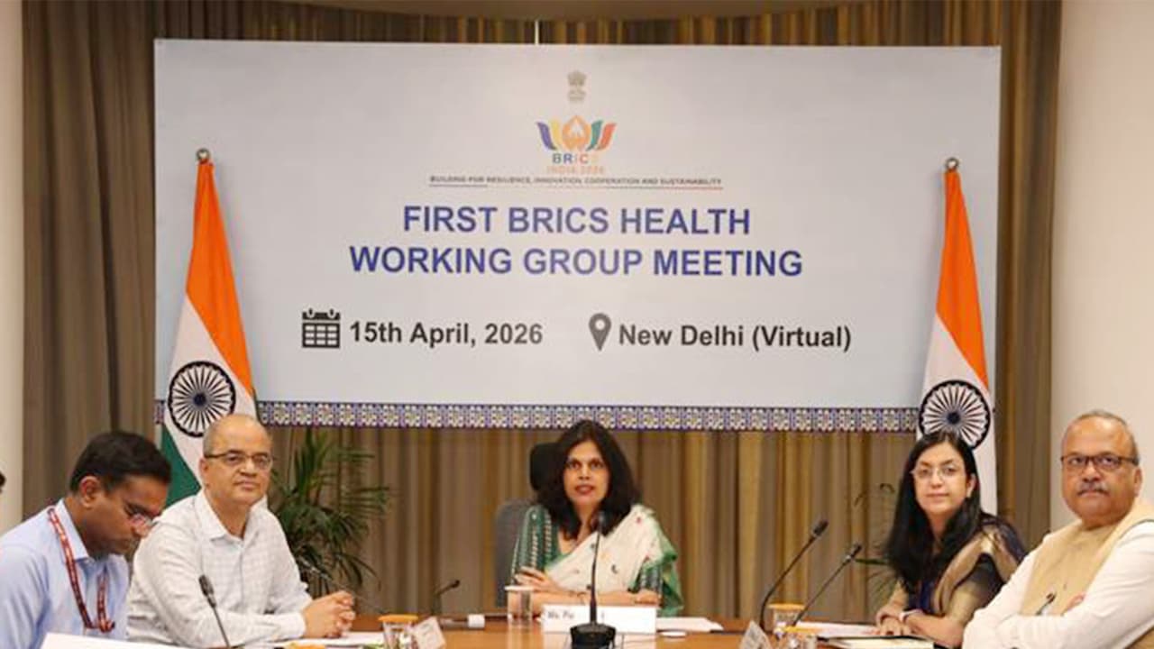 India chairs first BRICS Health Working Group meeting for 2026