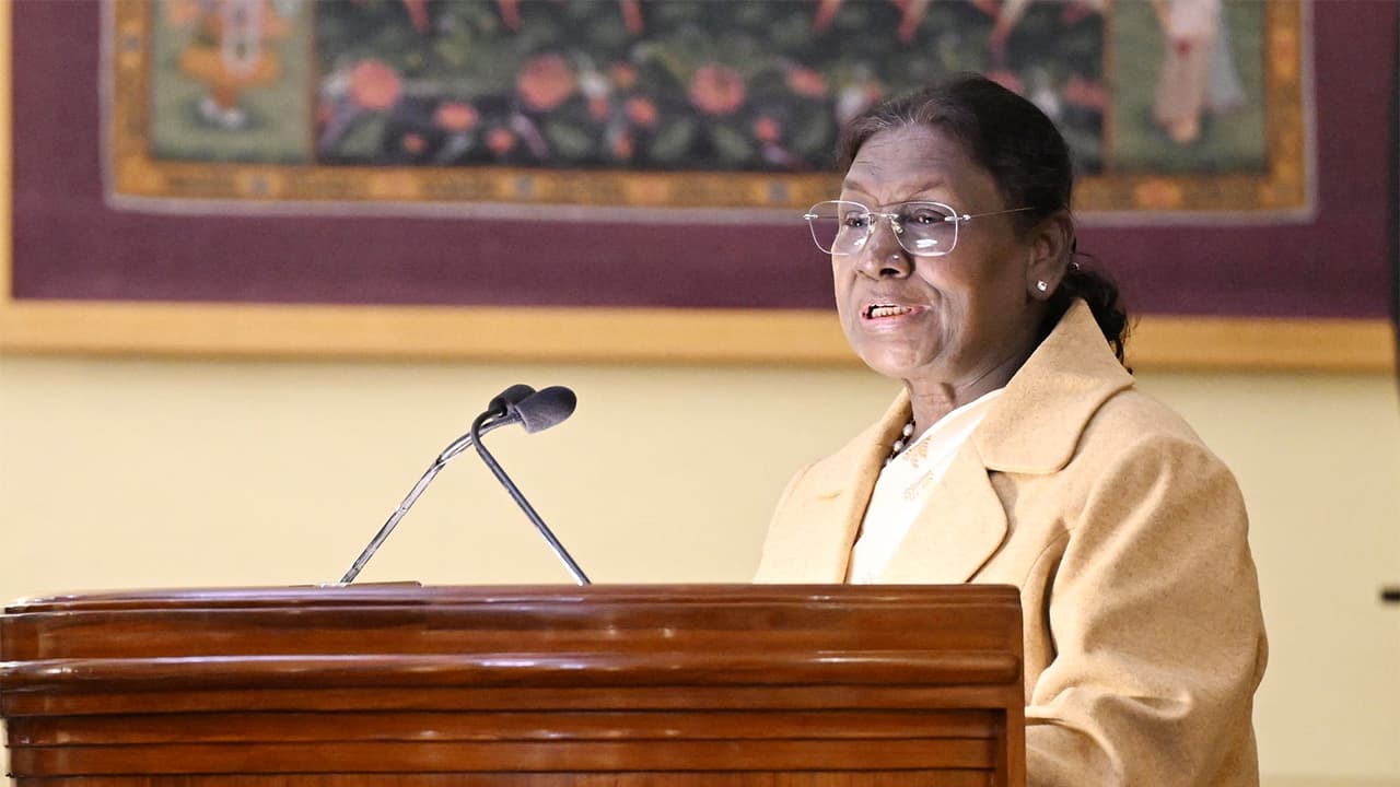 President Murmu releases Indian Constitution in Santhali language