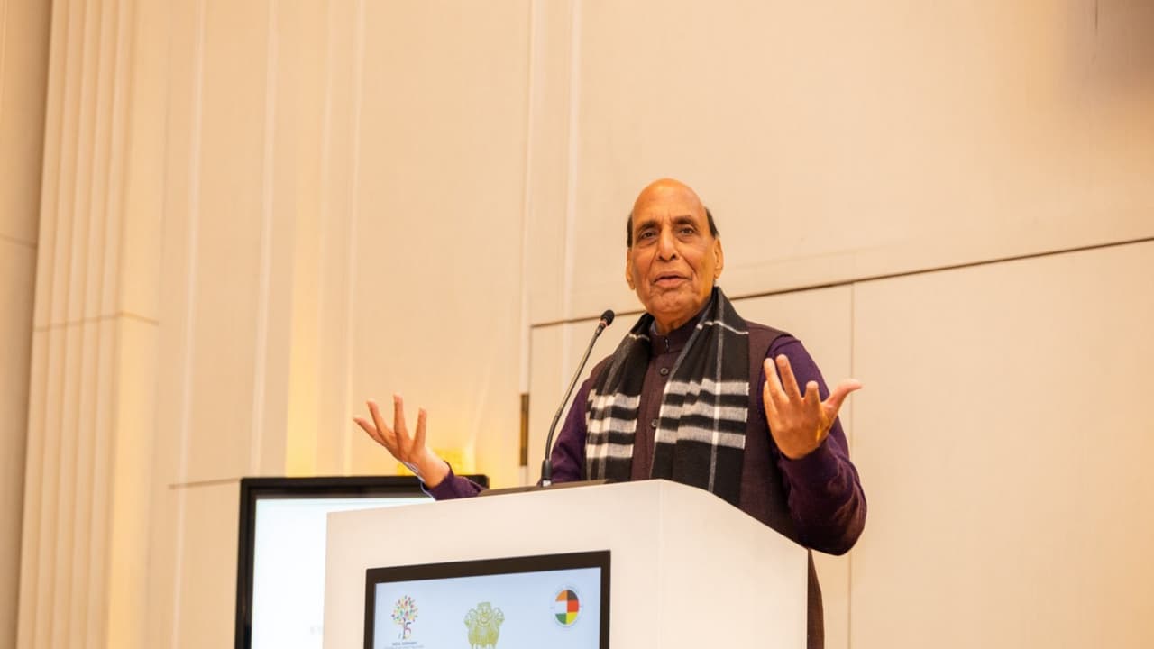 Rajnath Singh on first Germany visit, lauds its global prestige