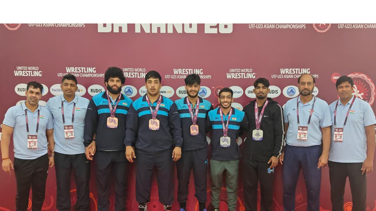 U23 Asian C'ships: India wins 5 Greco-Roman medals on opening day