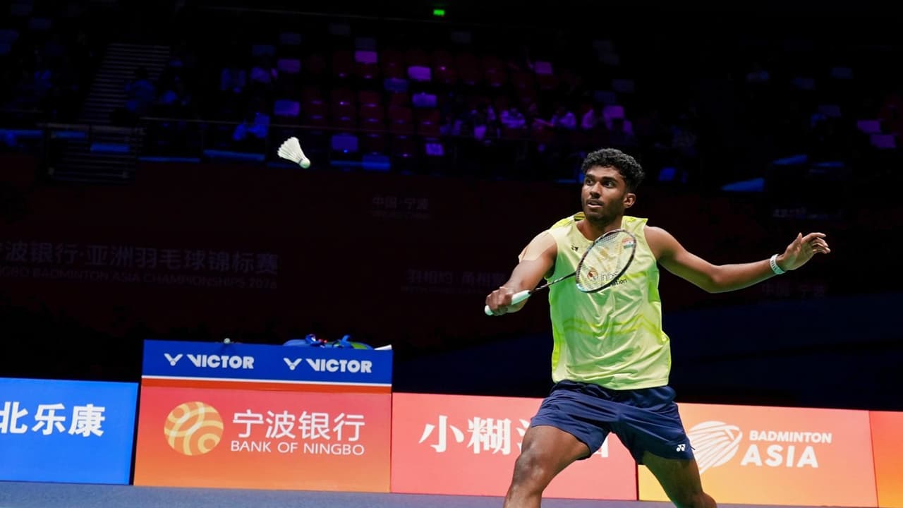 Badminton Asia C'ships: Ayush Shetty stuns World No. 4 Jonatan Christie