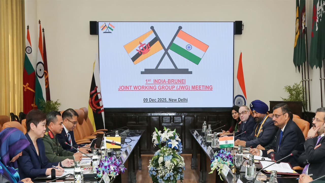 India, Brunei hold first Joint Working Group meet on defence cooperation