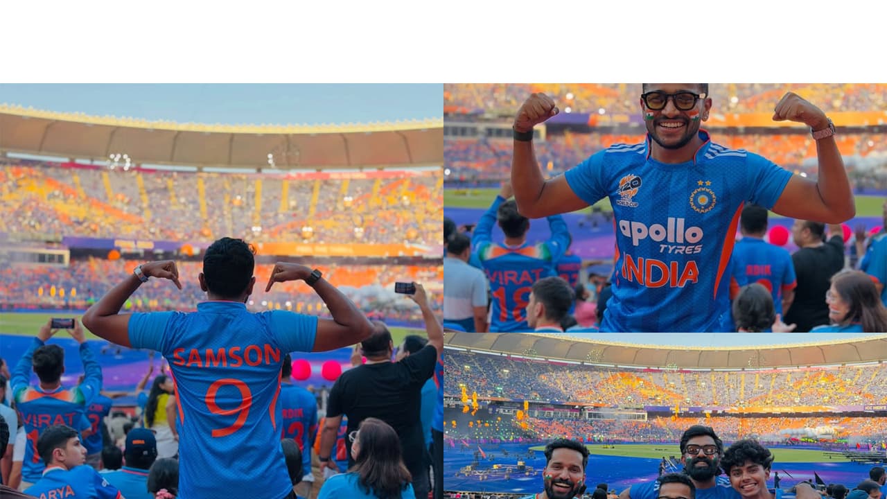Basil Joseph turns fanboy, cheers for Sanju Samson at T20 World Cup (WATCH)