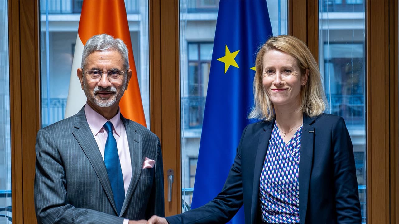 Jaishankar holds talks with EU leaders to boost trade, tech ties