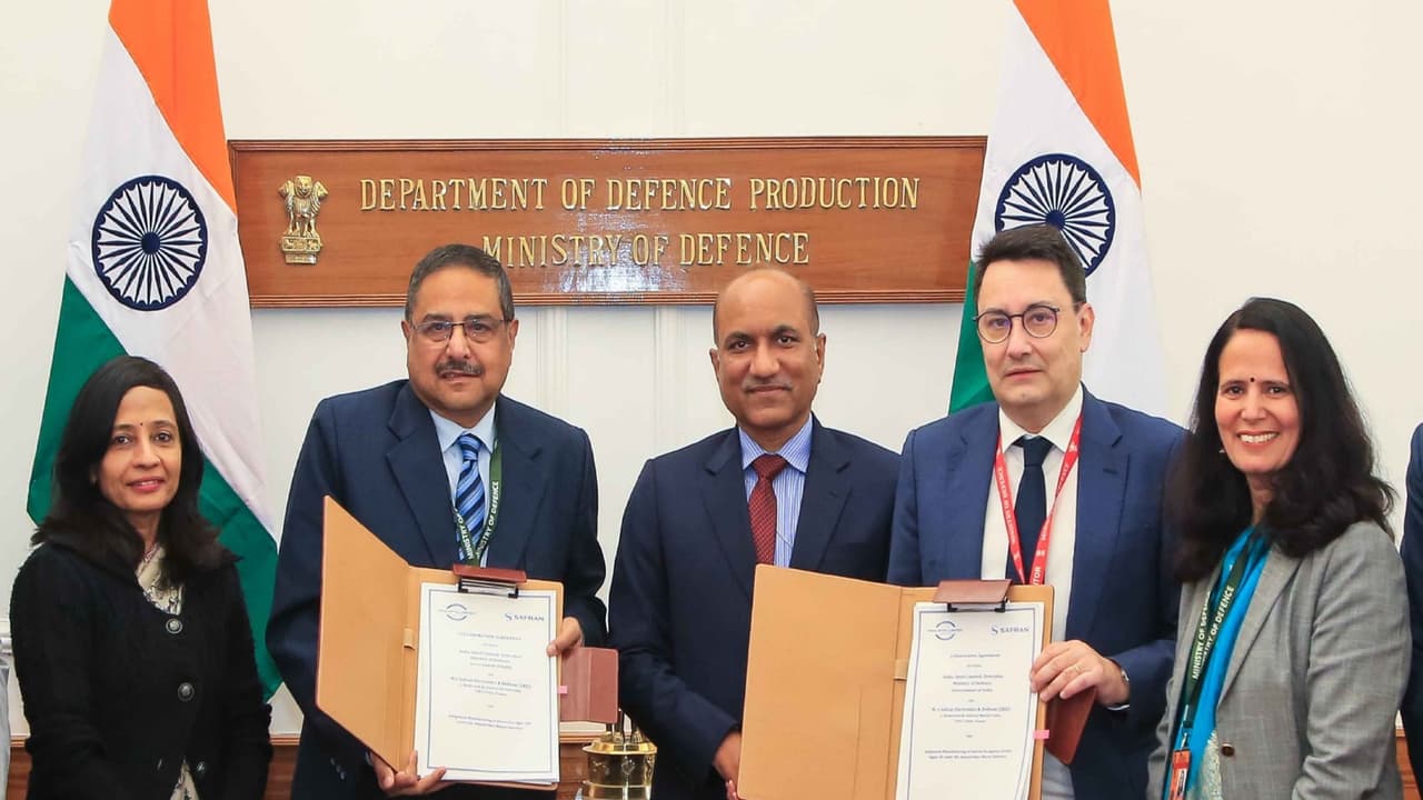 India, Safran sign deal to manufacture high-precision defence systems