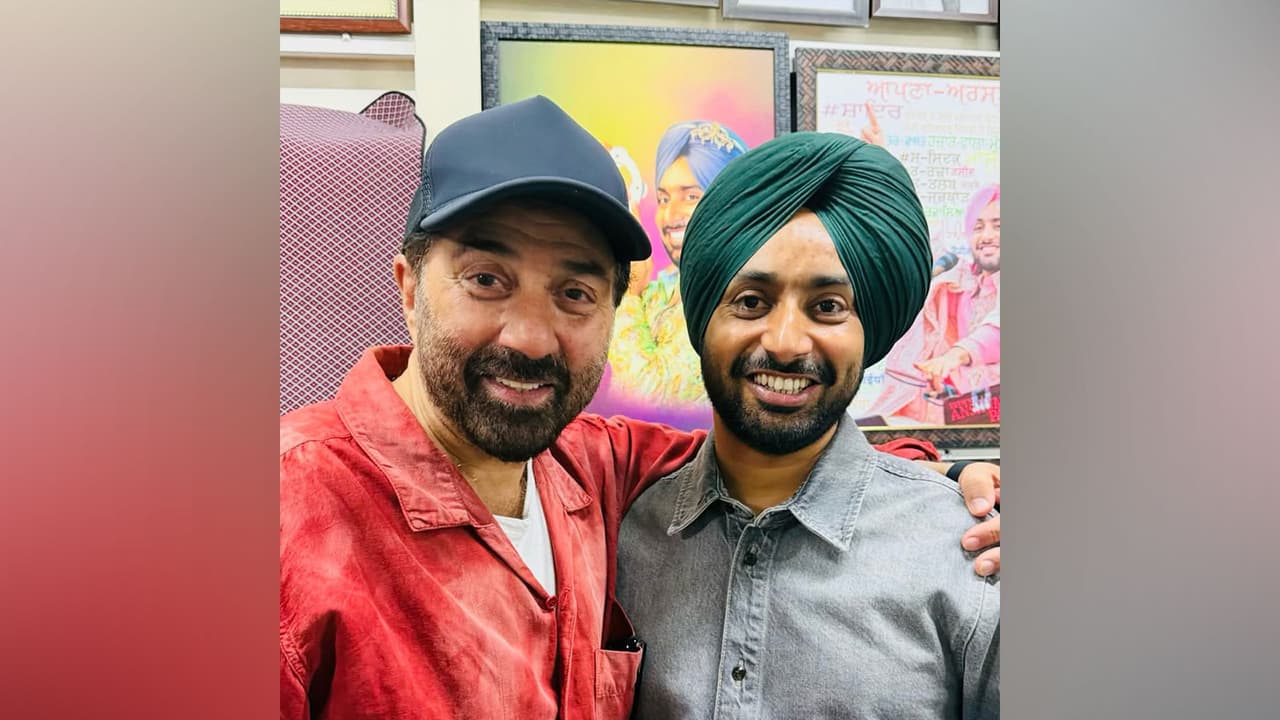 Sunny Deol shares glimpses of 'beautiful evening' with Satinder Sartaaj