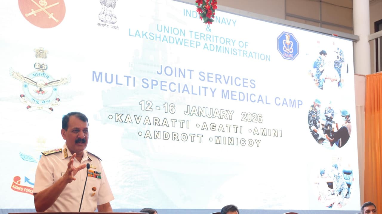 Indian Navy Concludes 5-Day Multi-Speciality Medical Camp in Lakshadweep
