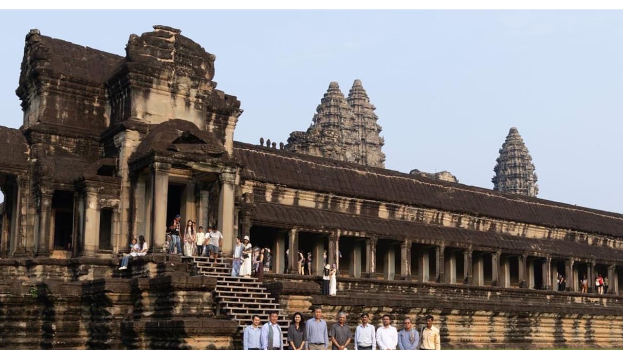 Indian official's Angkor Wat visit marks India-Cambodia heritage link
