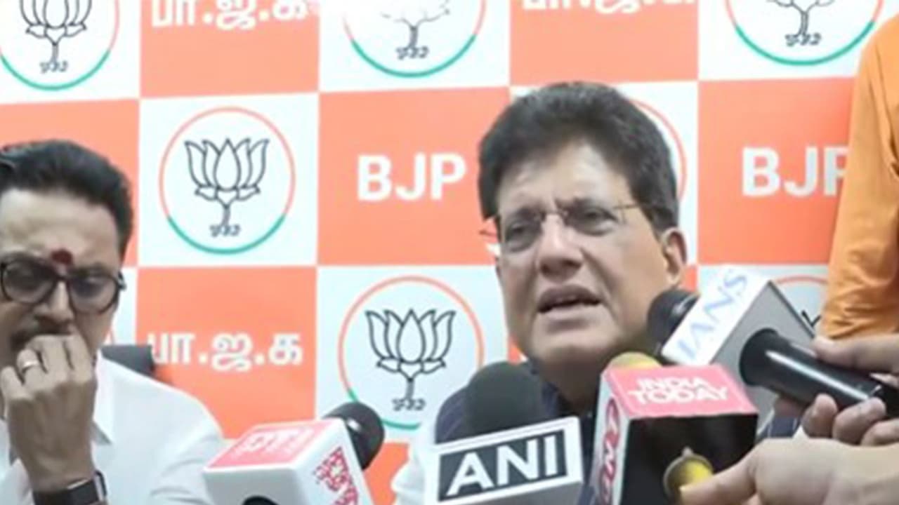 Piyush Goyal opens new BJP media centre in Chennai to boost outreach