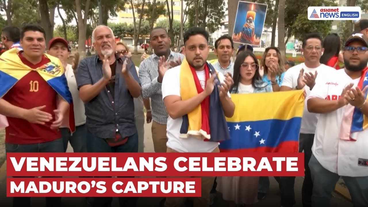 Venezuelans Celebrate Maduro’s Capture in Peru and Barcelona
