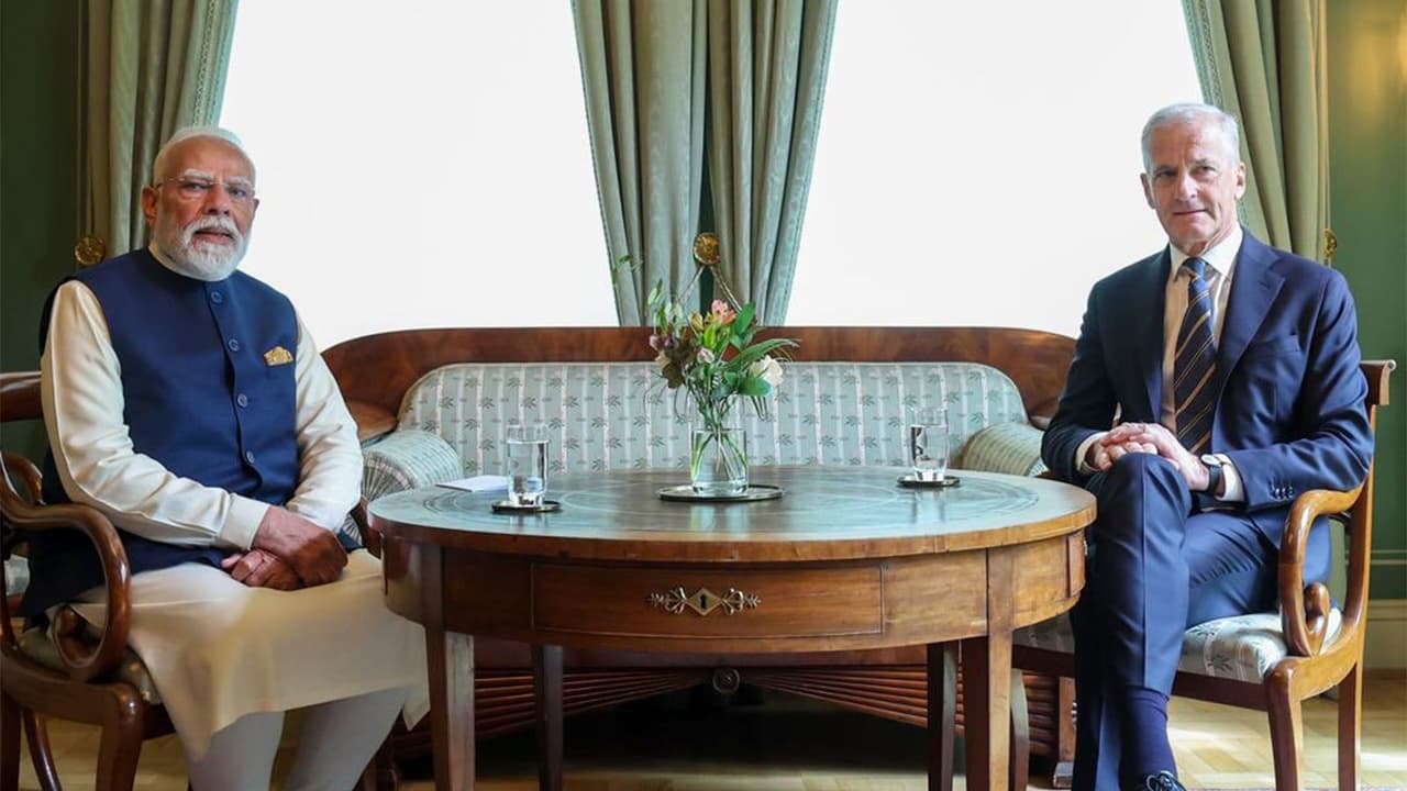 India, Norway elevate ties to Green Strategic Partnership in Oslo
