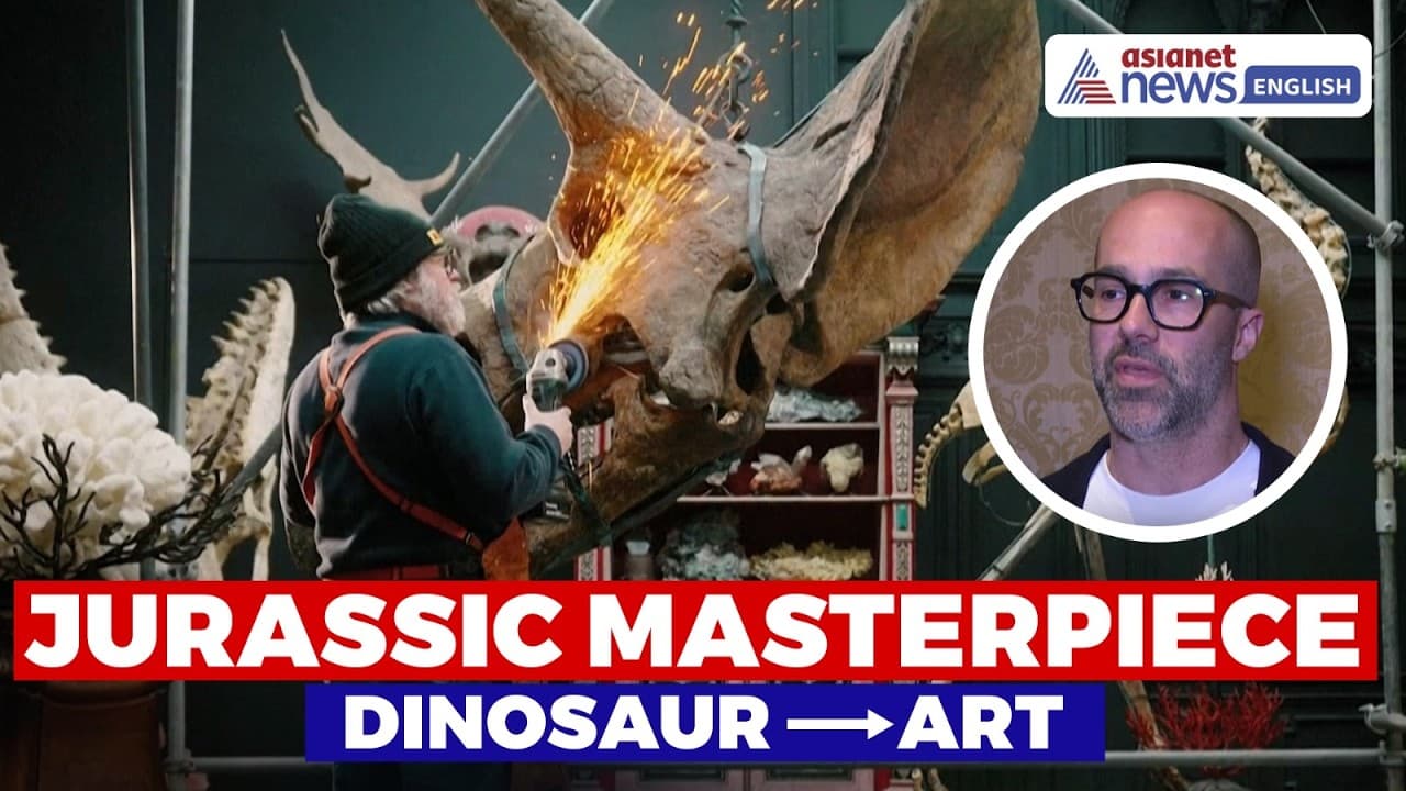 67 Million-Year-Old Dinosaur Skull Becomes Art in Amsterdam | Art and Science