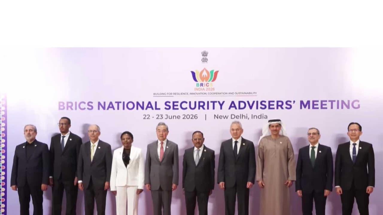 BRICS NSA meet: Doval welcomes Russian, Chinese, Iranian delegates
