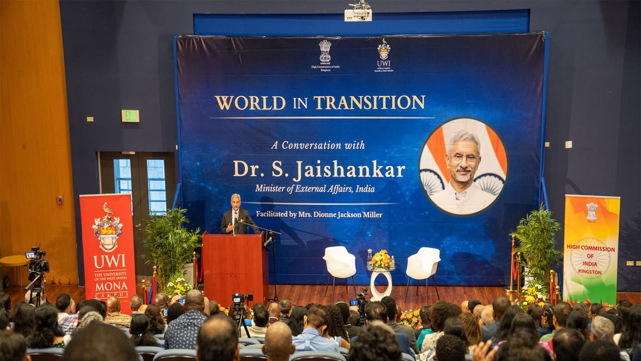 World in transition': Jaishankar on geopolitical instability, conflict