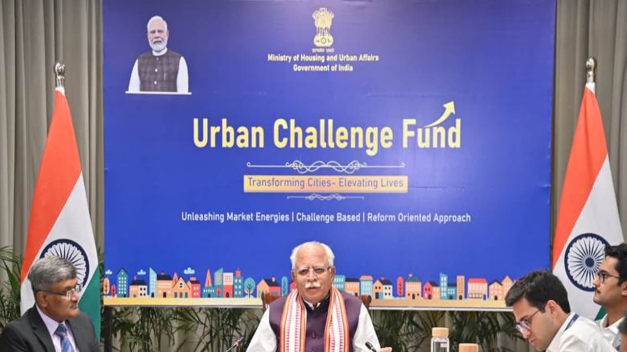 Manohar Lal unveils Urban Challenge Fund to transform urban financing
