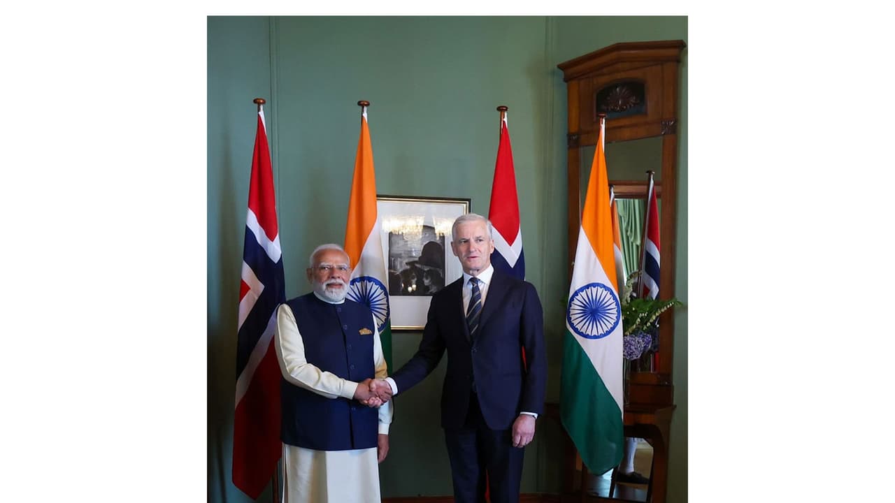 India, Norway sign 12 pacts, upgrade ties to Green Partnership