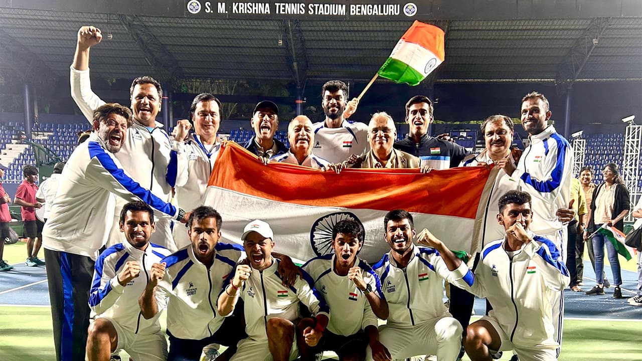 Davis Cup: Suresh's heroics lead India to 3-2 win over Netherlands