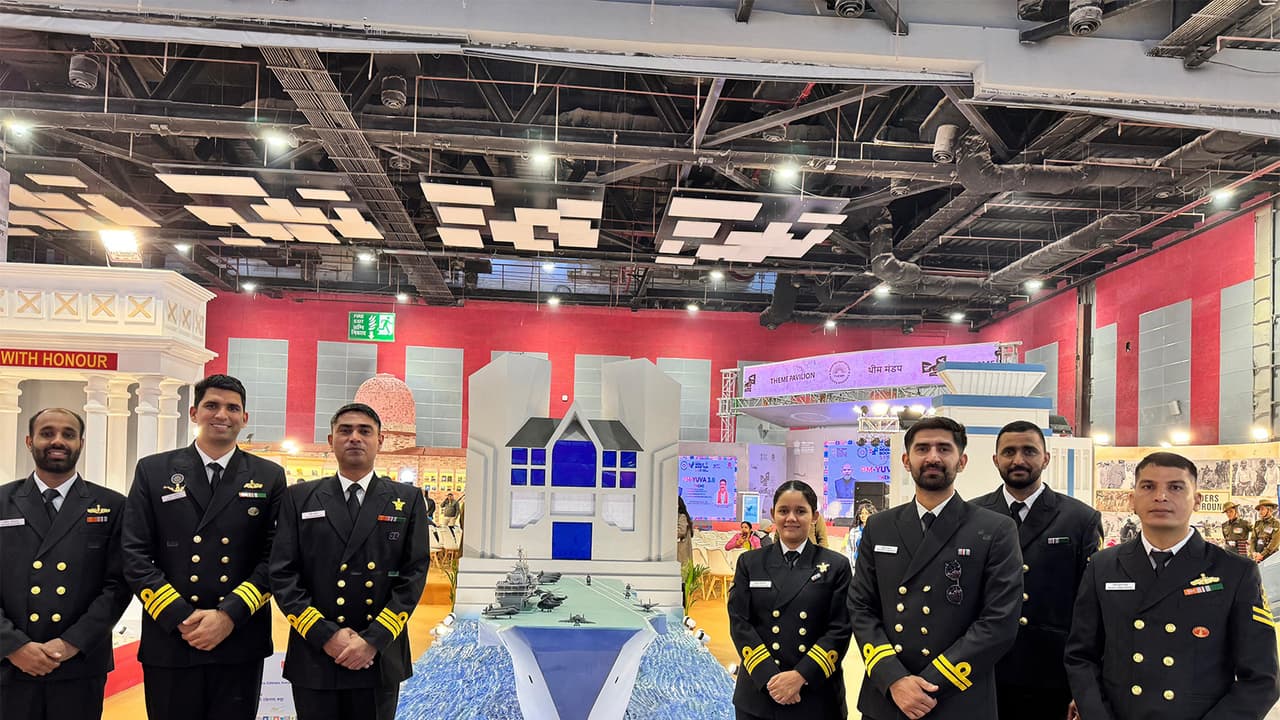 Indian Navy showcases rich maritime legacy at World Book Fair 2026
