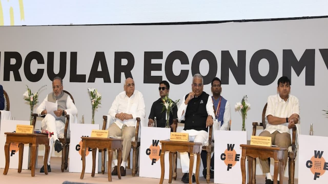 Gujarat CM inaugurates 10th World Circular Economy Forum in Gandhinagar