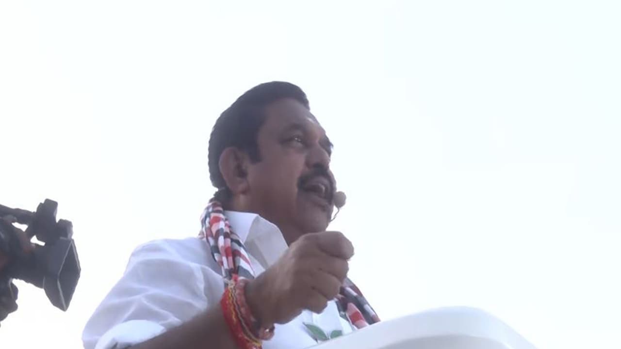 EPS slams CM Stalin over farmers' issues, Mullaperiyar Dam neglect